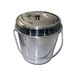 GIMA UPL-117 RVS emmer met deksel, 15 L