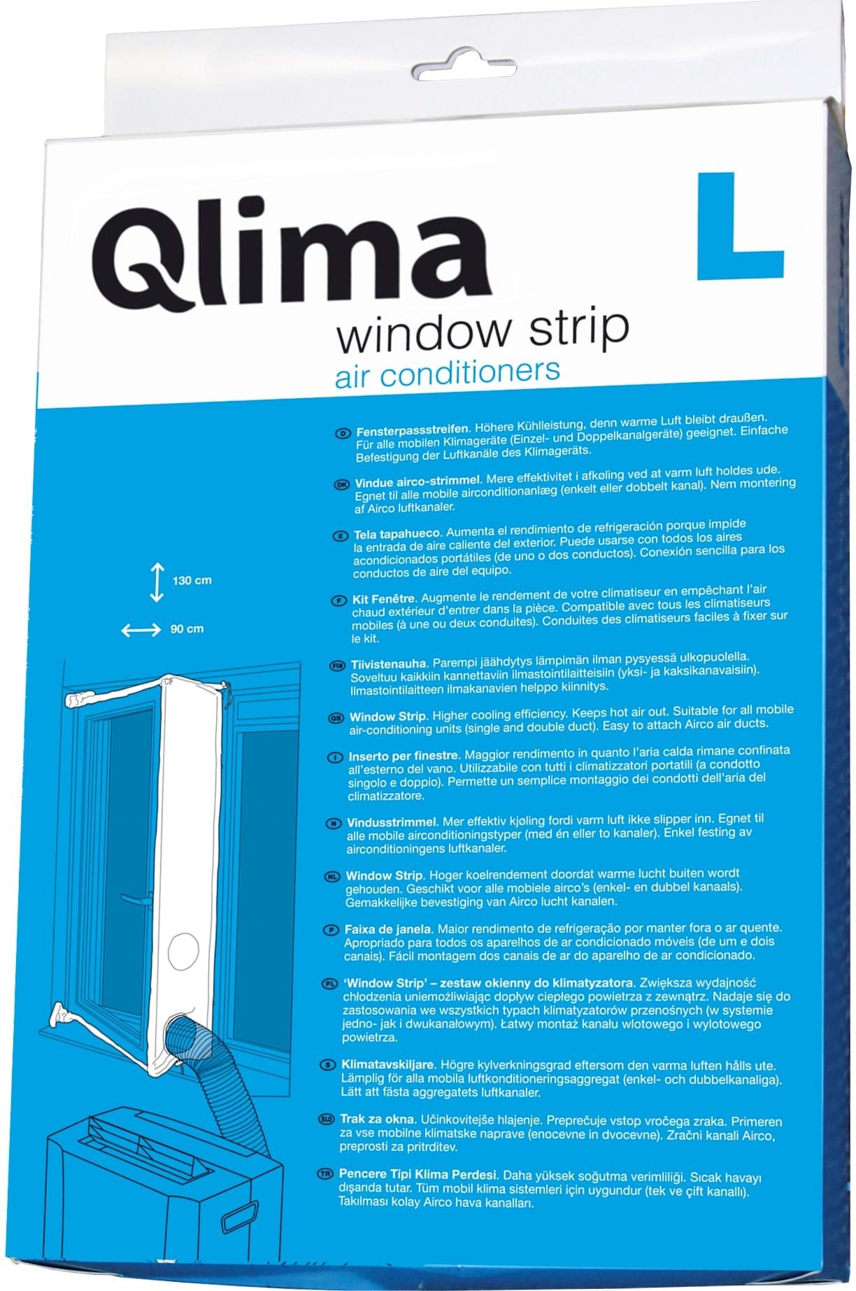 Qlima Window Fitting Kit L