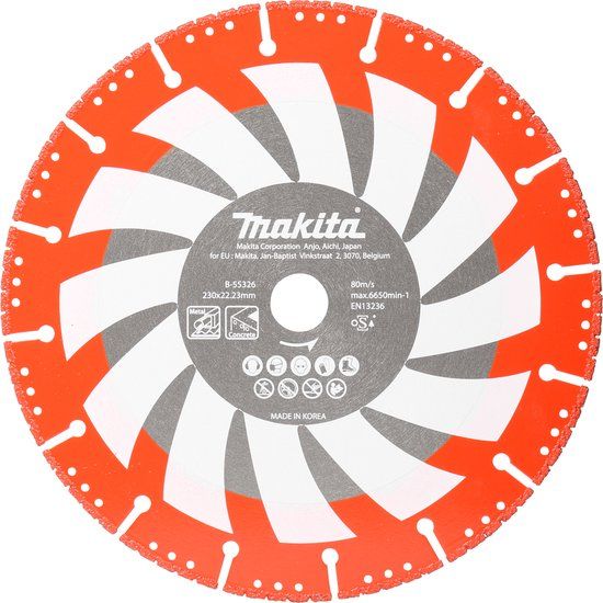 Diamantschijf Rescue 230mm - B-55326