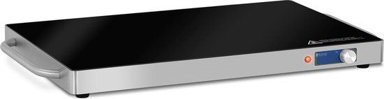 Royal Catering Warmhoudplaat - 250 W - roestvrij staal - 62 x 35 cm