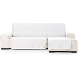 ECOMMERC3 Chaiselong bankhoes, rechthoekig, universeel en veelzijdig, chaise longue, ecru, eenvoudig aan te brengen, voor rugleuning, zitting en armleuningen