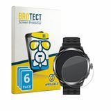 BROTECT Screenprotector 6 Stuks voor Ulefone Armor Watch Pro Beschermglas transparant