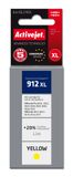 Activejet AH-912YRX Cartouche d'encre Jaune (HP 912XL 3YL83AE Remplacement) - 990 Pages