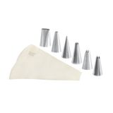 Gobel 889151 set met 6 spuitmonden en 1 spuitzak