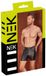 NEK Ruig Wetlook Broekje met Hoge Taille Zwart XL