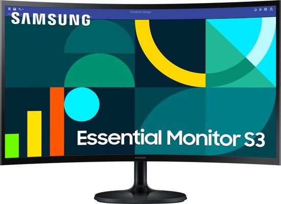Samsung Essential S36GD 27 inch gebogen monitor