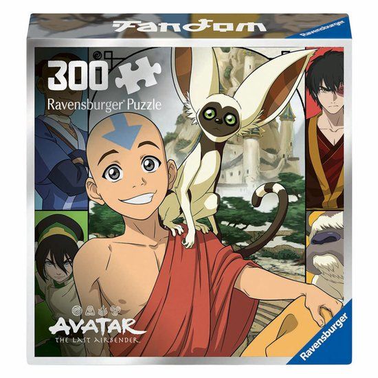 Ravensburger puzzel Avatar The Last Airbender - 300 stukjes