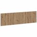 vidaXL - Wandgemonteerd - Hoofdbord - DELFT - Artisanaal - eiken - Bewerkt - hout