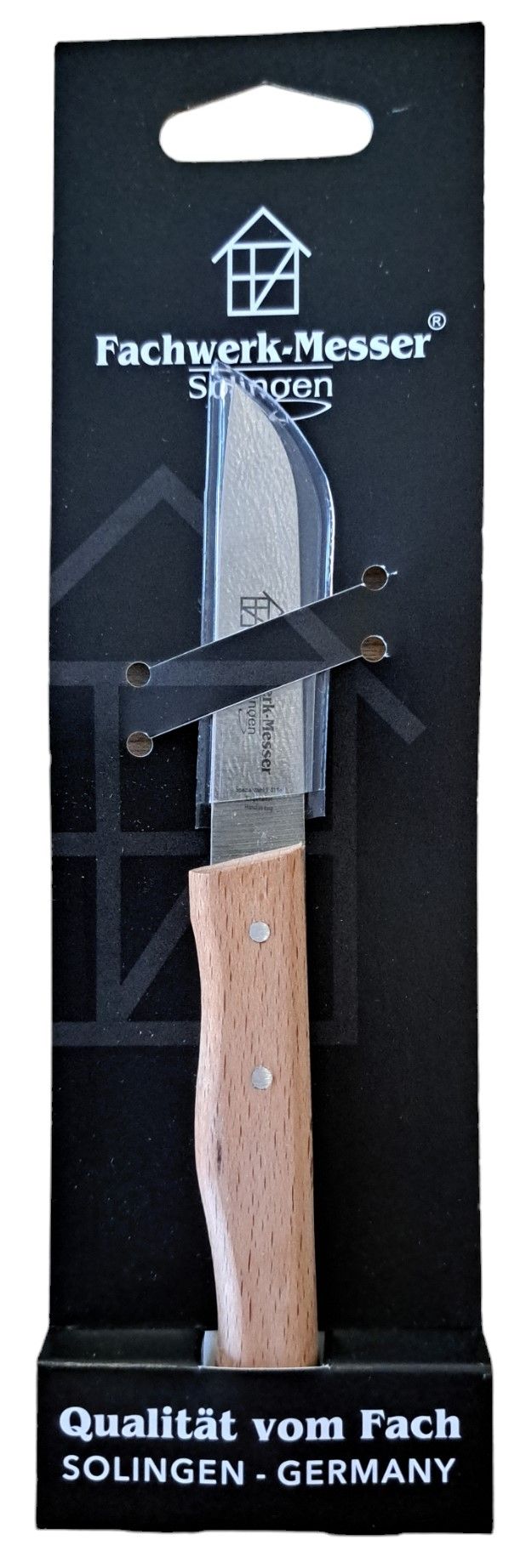 Diggers Keukenmes | 17,5 cm | Houten Handvat | Recht | RVS - DIG524