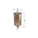 MAGNETI MARELLI Kraftstofffilter 153071760730