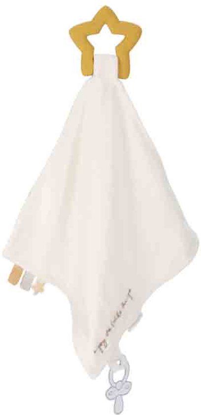 Little Dutch Newborn Naturals Knuffeldoekje met Bijtring