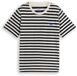 Tom Tailor - T-shirt met streepjespatroon - Maat 92/98 - navy off white stripe