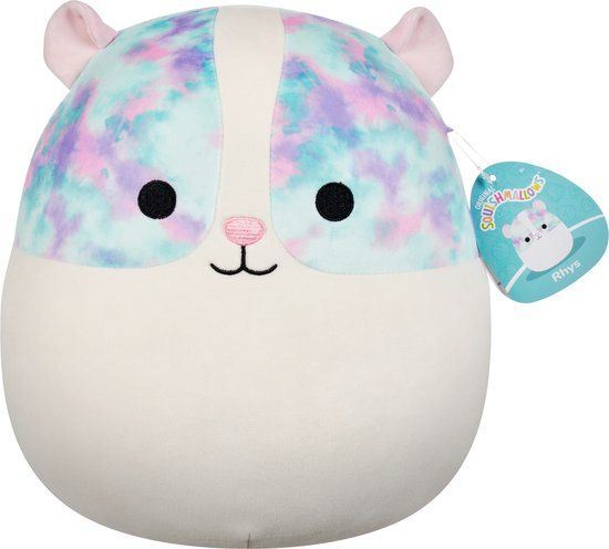 Squishmallows Rhys Guinea Pig 30cm Pluche