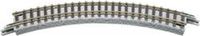 Rokuhan Z Rokuhan rails (met ballastbed) 7297005 Gebogen rails 45 ° 145 mm 4 stuk(s)