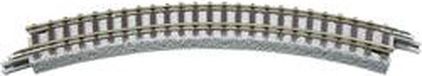 Rokuhan Z Rokuhan rails (met ballastbed) 7297005 Gebogen rails 45 ° 145 mm 4 stuk(s)