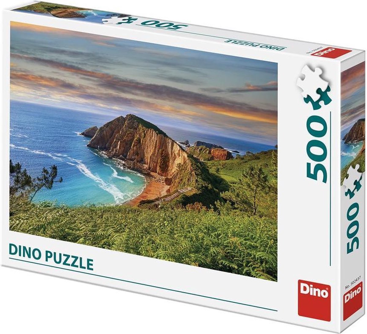 Dino Toys Dino Legpuzzel van Playa del Silencio in Spanje - 500 stukjes - kinderen en volwassenen