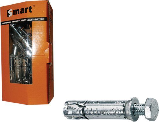 pgb-Europe SMART Keilbout met tapbout M10x15x70 Zn | 15 st
