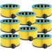 Vhbw 8x Filtre plissé compatible avec Stier Snt-32 Premium Snt-20 Premium aspirateur - Noir / Bleu / Jaune, Nettoyable