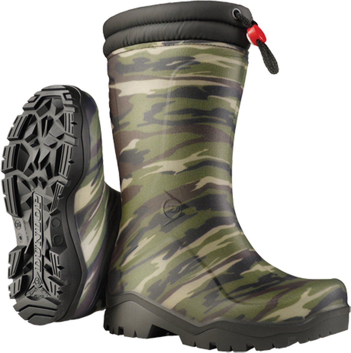 Dunlop Blizzard Kinderlaars gevoerd PVC - Camouflage 34