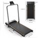 Walking Pad Loopband - FT51: Tapis de course de bureau - 2-en-1 : marcher et courir - Moteur silencieux de 0,75–2,5 CV - Surface de course de 95 x 38 cm - Pliable avec main courante - Affichage LED
