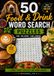 50 Food & Drink Word Search Puzzles