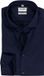 OLYMP Level 5 body fit overhemd - twill - marine blauw - Strijkvriendelijk - Boordmaat: 46 (EU maat: XXL)