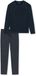 Schiesser Heren Pyjama Donkerblauw