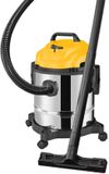 Topgear Nat & droog stofzuiger - 15L - 1200W - Geel/Zwart