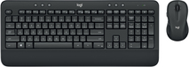 Logitech MK545 ADVANCED Wireless Keyboard and Mouse Combo - QWERTZ - Duits - Zwart