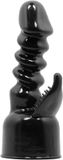 Baile Power Head - Interchangeable Wand Massager Head Inner And Clit Stimulating - Zwart