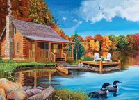Cobble Hill Legpuzzel XXL Loon Lake 500 stukjes