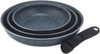 Russell Hobbs Nightfall Stone Pannenset - 20/24/28cm Koekenpannen