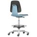 Bimos Chaise d'atelier Labsit, roues autobloquantes, repose-pieds
