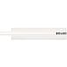 Polyalu Tube Pellet Asc Droit Blanc - 260 mm - Diamètre 33 mm