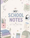 Subject School Notebook, College Ruled, 8.5 x 11 Inch Notebook, 100 Pages, Lined Student Notebook Journal for School, College, Class Notes, Homework, Study & Note Taking