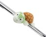 63063 MagNICI 63063 Schildpad pluche magneet voor koelkast, bord, metaal, enz., groen, 12 cm