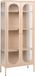 Beliani FOXTON - Vitrinekast - Beige - Staal