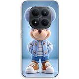 Maniacase Hoesje voor Xiaomi Redmi Note 15 Pro 5G Mickey zacht gebreid Disney-stijl