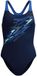 Speedo Medley Logo Medalist 1 Piece Dames Sportbadpak - Marine/Blauw