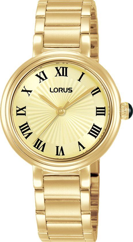 Lorus RG210YX9 Vrouwen Polshorloge Goudkleurig Staal Analoog Quartz