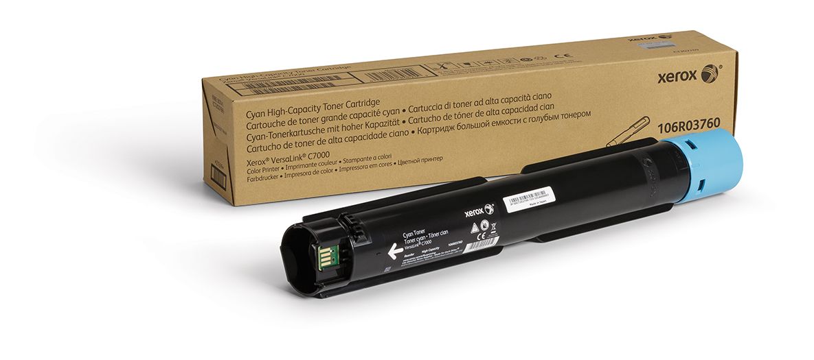 Xerox VersaLink C7000 Cyan Toner Cartridge - High Capacity (10,100 pages)