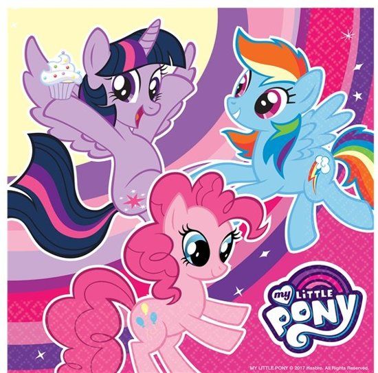 My Little Pony Servetten - 20 stuks - Feestdecoratie