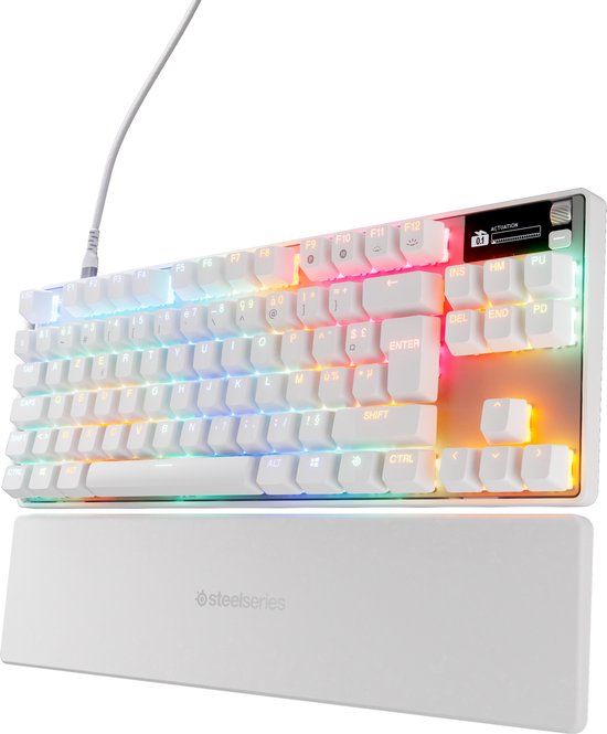 SteelSeries Apex Pro TKL Gen 3 Mechanisch Gaming Keyboard Wit FR Azerty