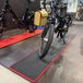 OEM Bol Fiets parkeer mat - Ondergrond mat - Vloer schoon houden - Waterdicht en antislip - 2 Kilogram - Bordo/zwart
