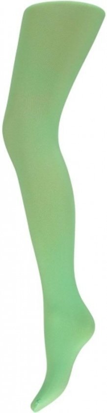 - Fluor groene dames panty 60 denier L/XL