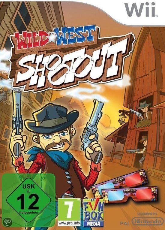 Funbox - Wild West Shootout Bundle 2 Gun Mix Wii