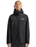Jack Wolfskin Highest Peak 3L JKT M - Herenjas - Grijs - Maat S