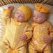 Reborn-poppen, tweeling, 50 cm, zachte stoffen romp, vinyl ledematen, kleding