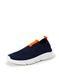 Geox J Aril Boy A Sneakers pour garçons, marinebleu/orange, 35 EU