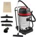 MonsterShop Maxblast Aspirateur industriel eau et poussière - Gris - 80L - 3000W HEPA E12